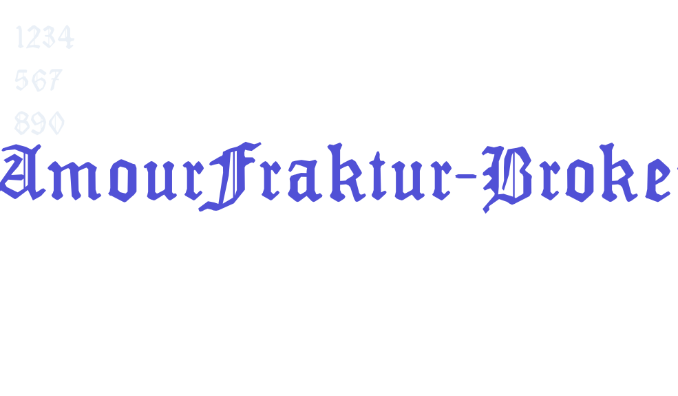 MonAmourFraktur-Broken-font-download