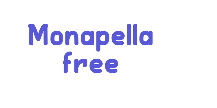 Monapella free Font