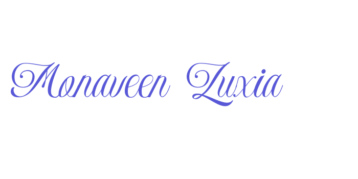 Monaveen Luxia Font Download