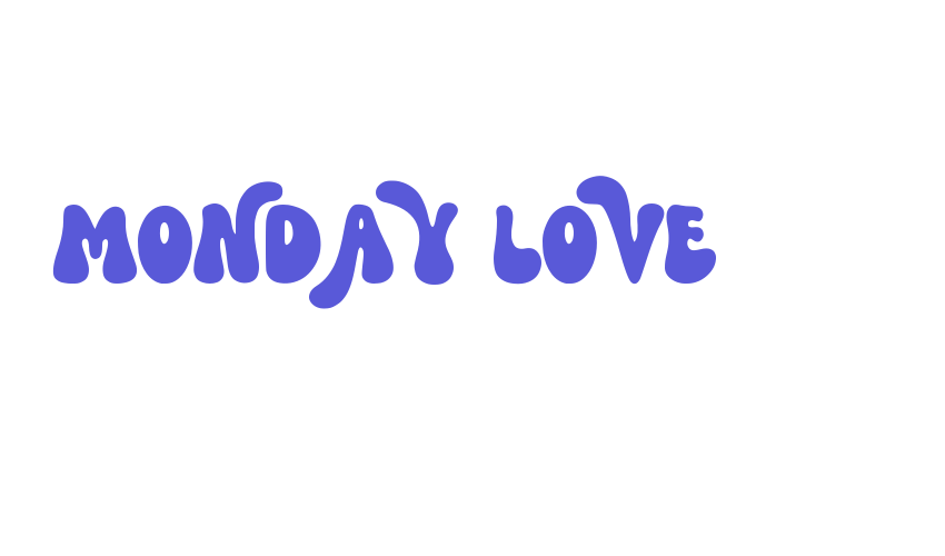 Monday Love Font Download