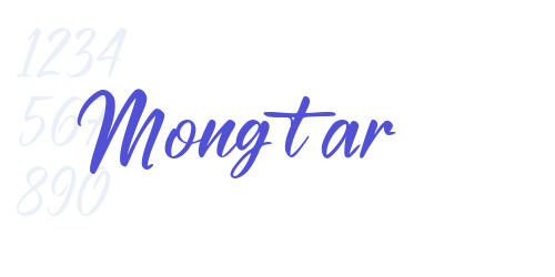 Mongtar-font-download
