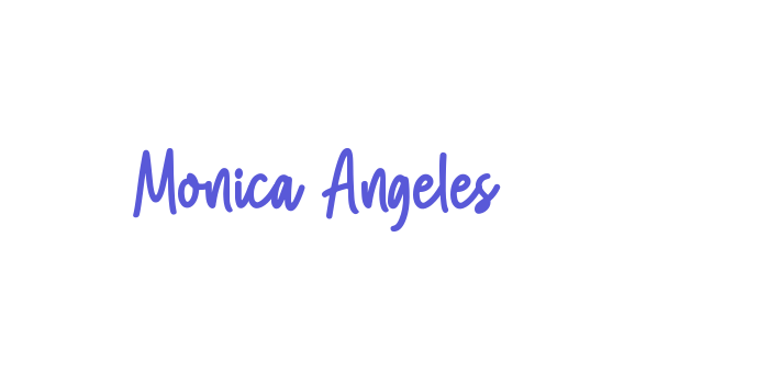 Monica Angeles Font Download