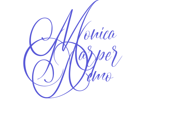 Monica Harper Demo Font