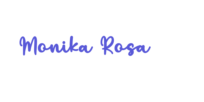 Monika Rosa Font Download