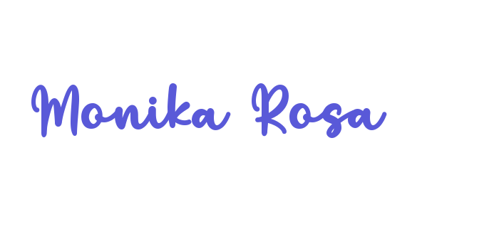 Monika Rosa Font