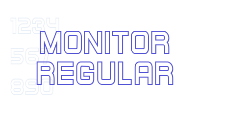 Monitor Regular-font-download