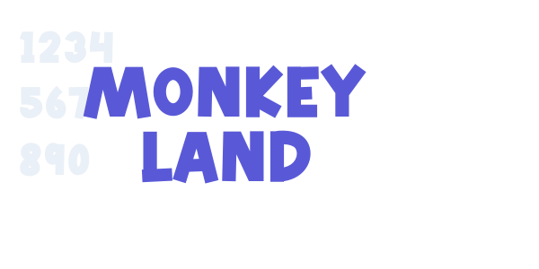 Monkey Land font