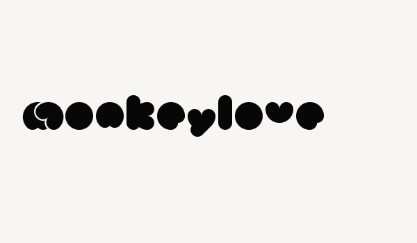 MonkeyLove Font