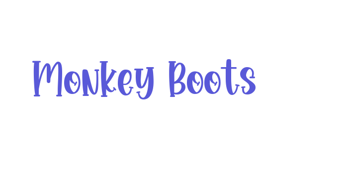 Monkey Boots Font