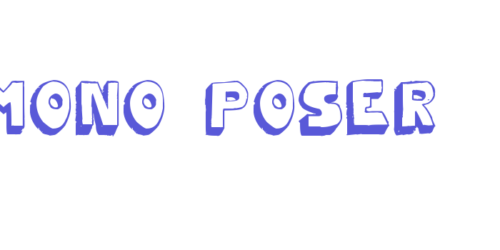 Mono2poser Font Download