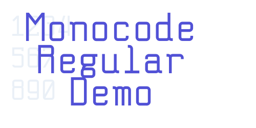Monocode Regular Demo-font-download