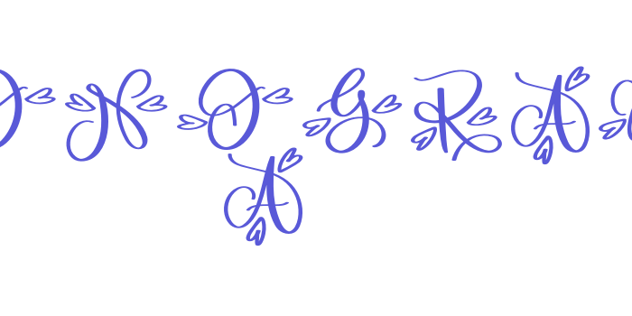 Monogram A Font