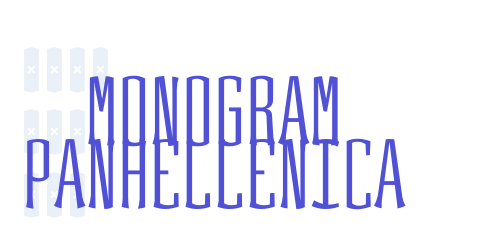 Monogram Panhellenica-font-download
