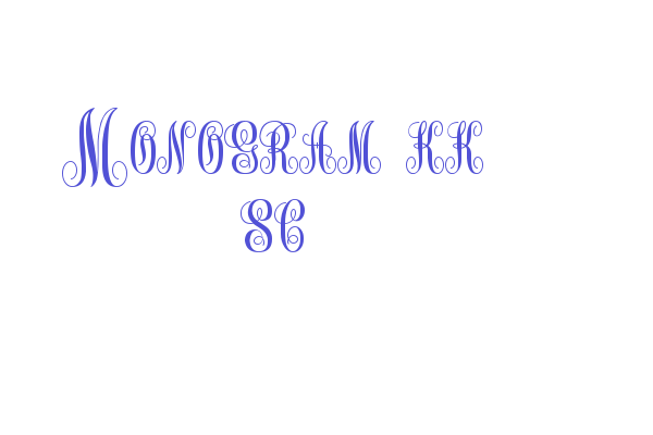 Monogram kk sc Font Download