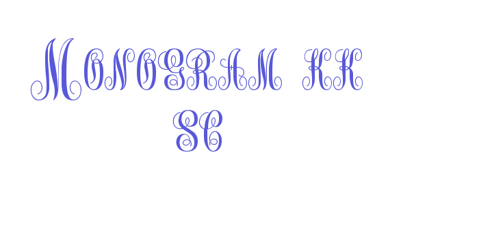 Monogram kk sc Font