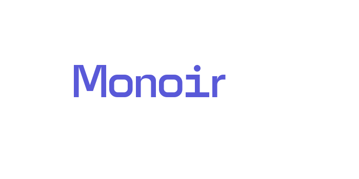 Monoir Font Download