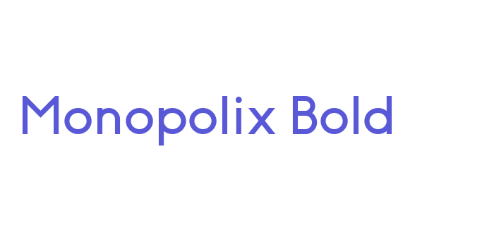 Monopolix Bold Font Download