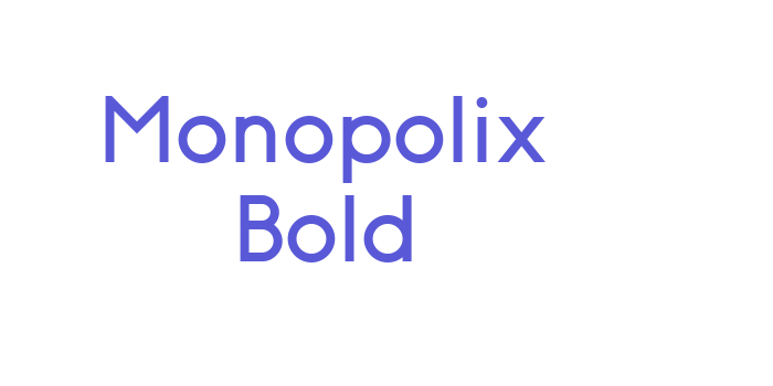 Monopolix Bold Font