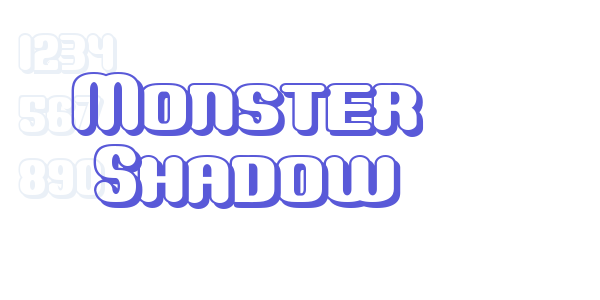 Monster Shadow font