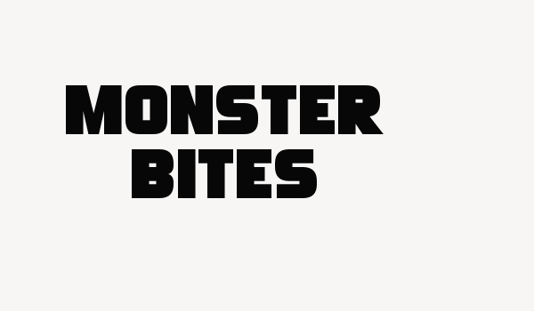 Monster Bites Font