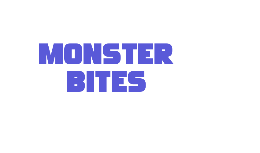 Monster Bites Font Download