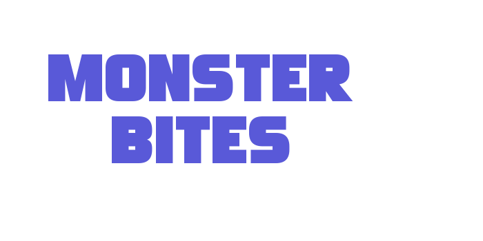 Monster Bites Font