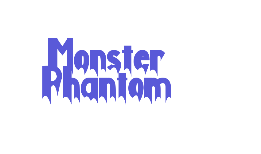 Monster Phantom Font Download