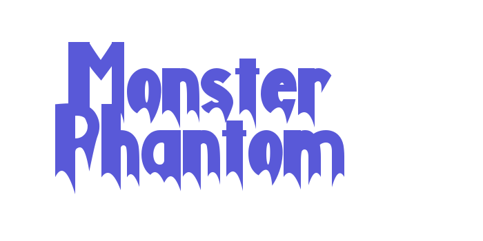 Monster Phantom Font