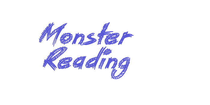 Monster Reading Font Download