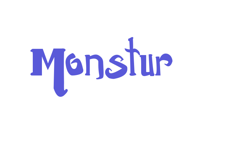 Monstur Font