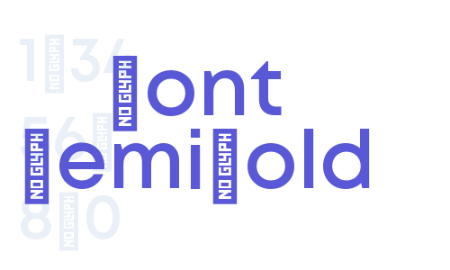 Mont SemiBold Font Download