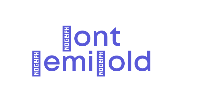 Mont SemiBold Font Download