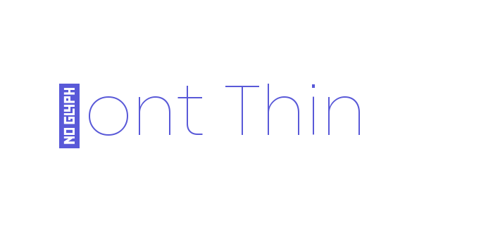 Mont Thin Font