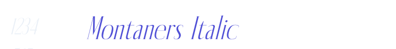 Montaners Italic