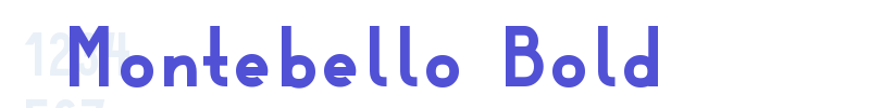 Montebello Bold-font
