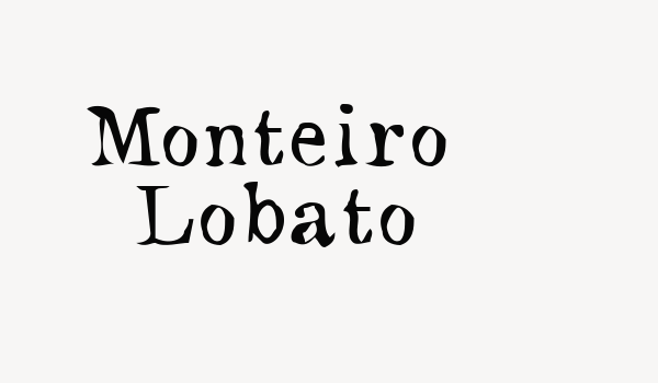 Monteiro Lobato Font