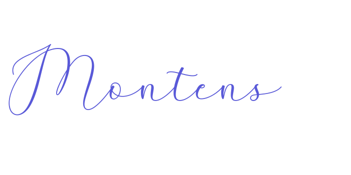 Montens Font Download