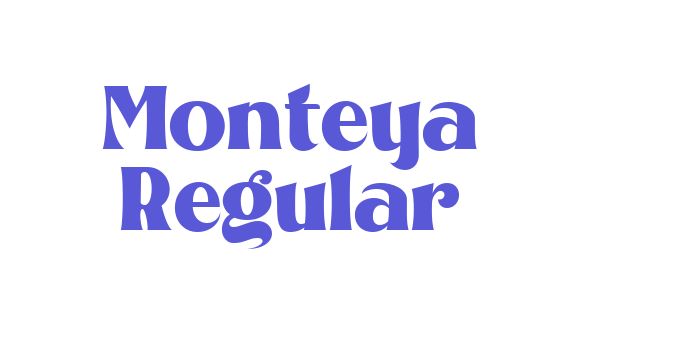 Monteya Regular Font Download