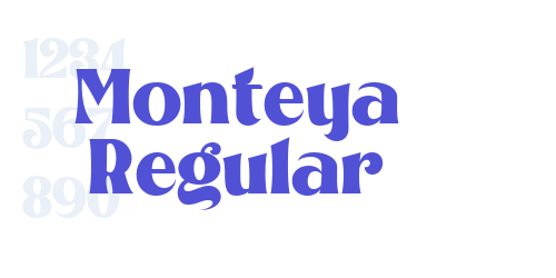 Monteya Regular-font-download