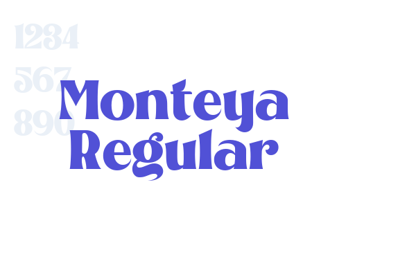 Monteya Regular