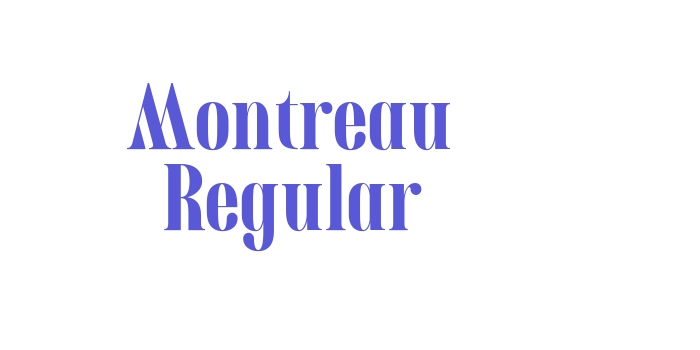 Montreau Regular Font Download