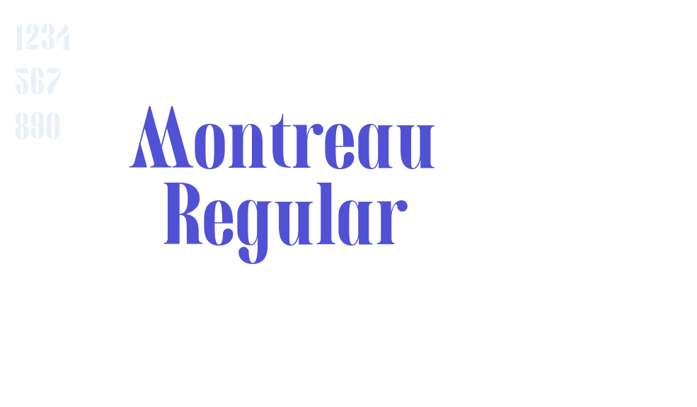 Montreau Regular-font-download