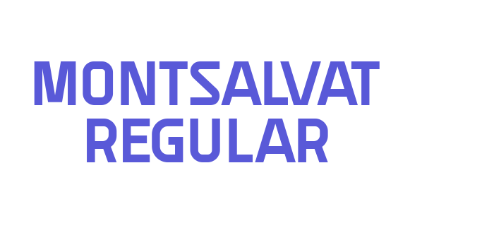 Montsalvat Regular Font Download