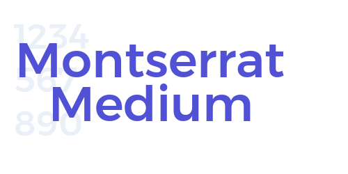 Montserrat Medium-font-download