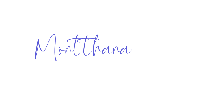 Montthana Font Download