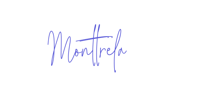 Monttrela Font Download