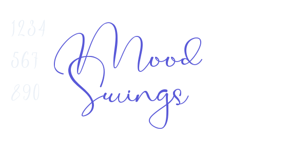 Mood Swings font