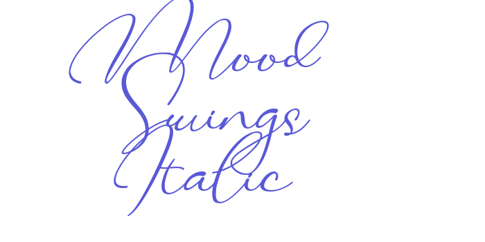 Mood Swings Italic Font