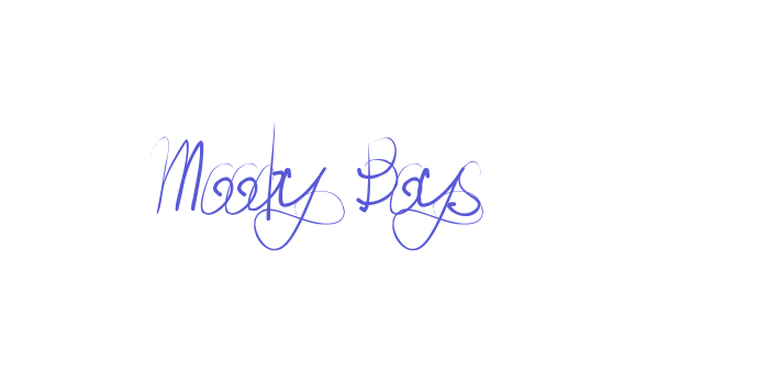 Moody Boys Font Download