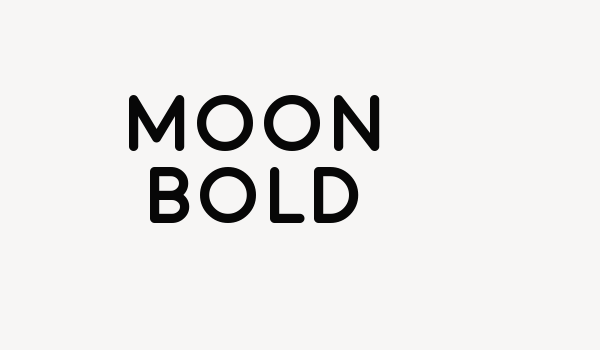 Moon Bold Font